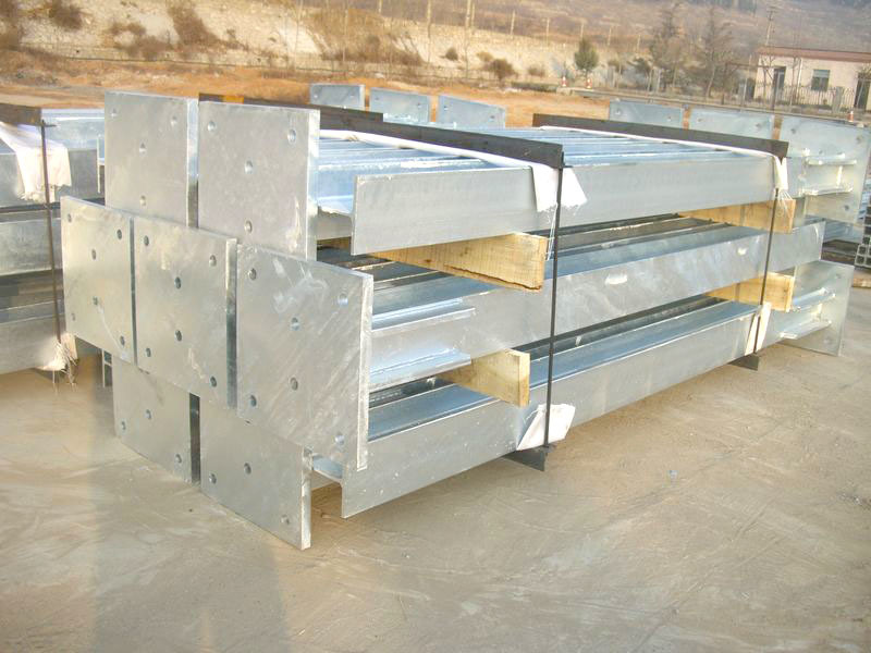 熱鍍鋅加工高鐵鋼結構